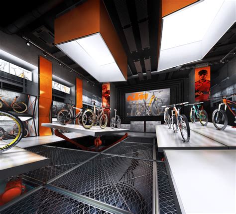 KTM BICYCLES conceptual SHOWROOM on Behance