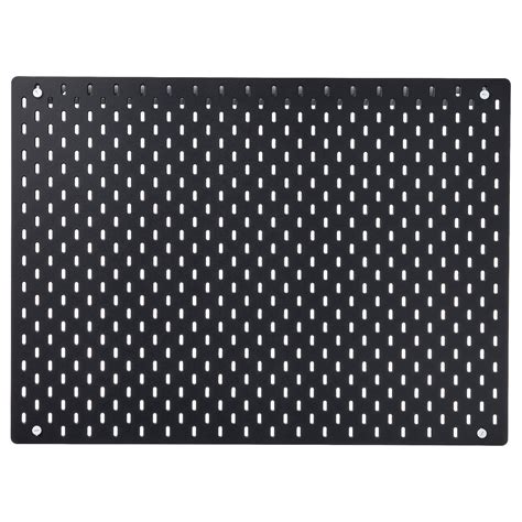 SKÅDIS pegboard, black, 30x22" - IKEA