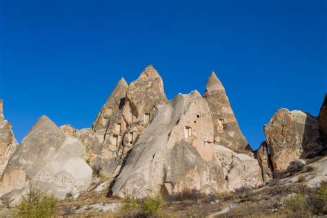 Capadocia Caves in the Rocks Stock Image - Image of rocks, kappadokia: 94445101