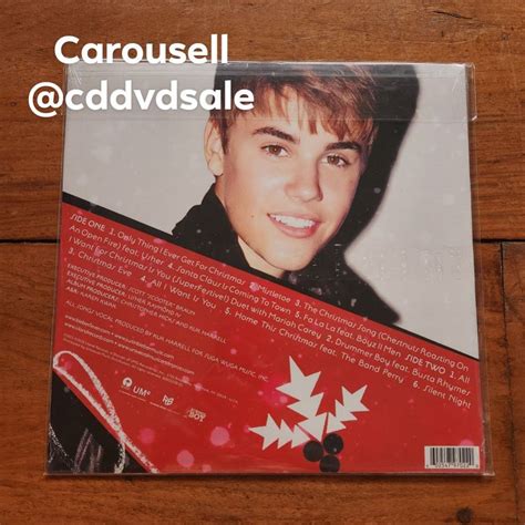 JUSTIN BIEBER MISTLETOE VINYL ALBUM PLAKA NOT CD TAPE MERCH, Hobbies & Toys, Music & Media ...