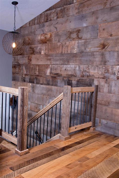 Reclaimed Barn Wood Wall Covering for Rustic Charm