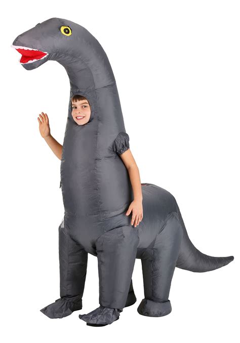 Giant Inflatable Brontosaurus Costume for a Child