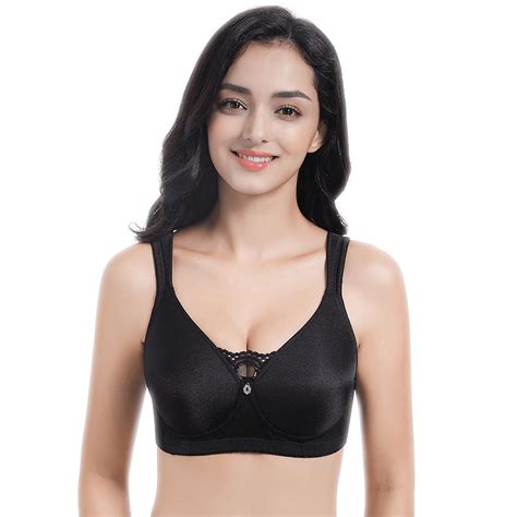 BIMEI Women's Mastectomy Bra Pockets Wireless Post-Surgery Invisible Pockets for Breast Forms ...