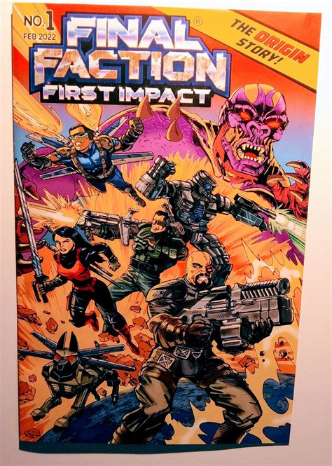 Final Faction: the comicbook published by Dollar Tree stores for their line of 80's throwback ...