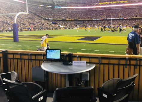 New stadium seating gives LSU fans a front-row view of the action