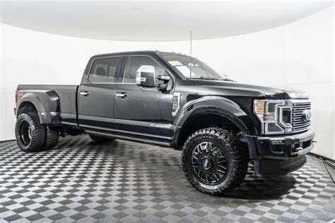 Used Lifted 2022 Ford F-450 Platinum Dually 4x4 Diesel Truck For Sale ...