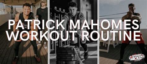 four different photos with the words patrick mahoms workout routine on ...