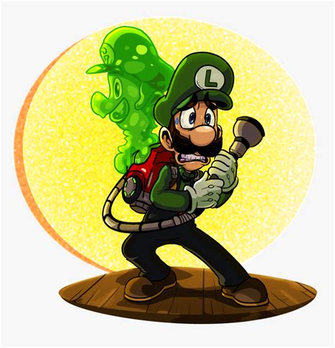 Here’s My Little Fan Art To Celebrate The E3 Announcement - Luigi's Mansion 3 Gooigi, HD Png ...