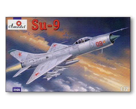 Sukhoi Su-9 Soviet Air Defence Fighter-Interceptor A-Model 72135