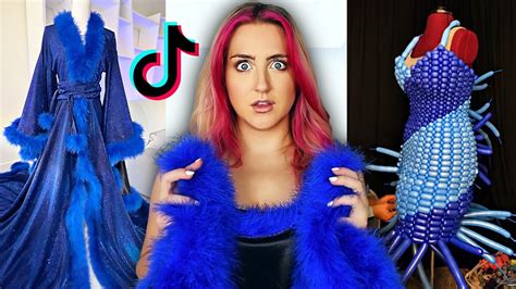 I Bought Custom VIRAL Tiktok Dresses - YouTube