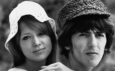 pattie, Boyd, George, Harrison, Face, Bw, The, Beatles Wallpapers HD / Desktop and Mobile ...