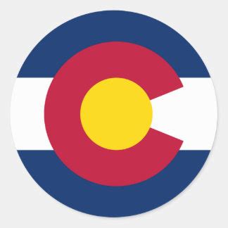 Colorado State Flag Stickers | Zazzle