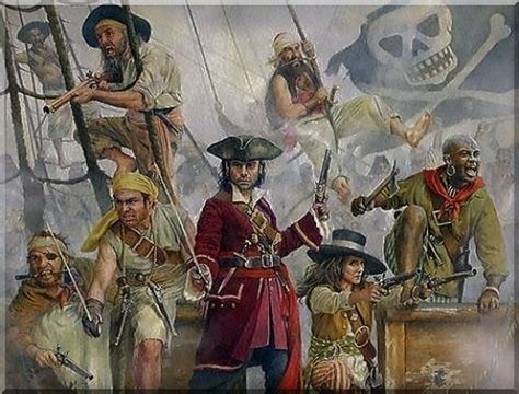 Biographies of famous pirates in history