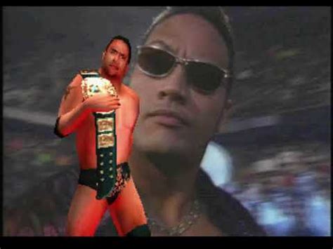 WWF Smackdown! 2 - The Rock Entrance (WWF Champion) - YouTube