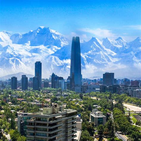 Santiago de Chile Cityscape, The Capital City Of Chile, South America - Travel Off Path