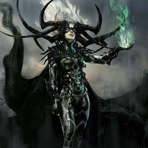 This one has to be the coolest Hela concept art I've seen so far ...