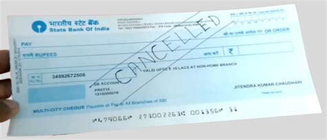 What is cancelled cheque? its benefit and How to use it? - TheQry