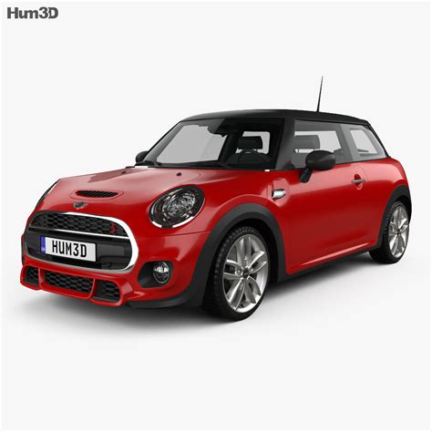 Mini Cooper S F56 hardtop 2015 3D model - Hum3D