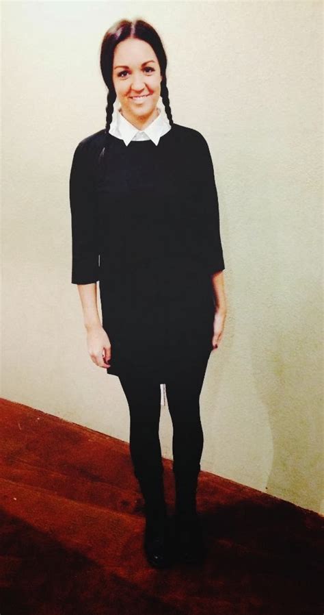 DIY Wednesday Addams Costume - Jess Zimlich