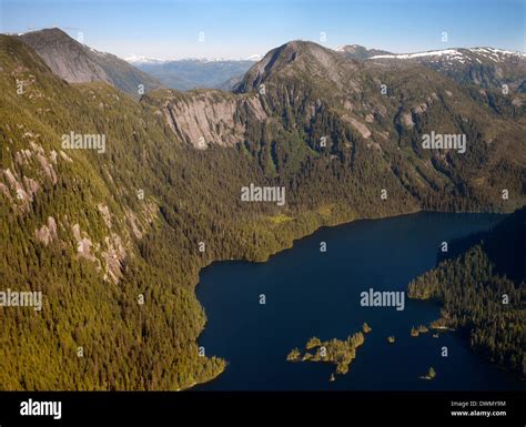 Aerial view of Misty Fjords near Ketchikan in Alaska - USA Stock Photo - Alamy