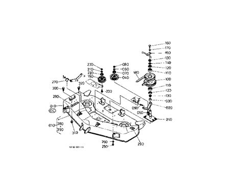 Kubota Mower Deck Parts Diagram