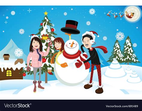 Christmas eve Royalty Free Vector Image - VectorStock