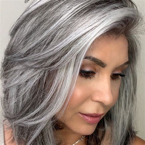 A Colorist Explains How to Get the Silver Hair of Your Dreams | Grey hair color silver, Grey ...