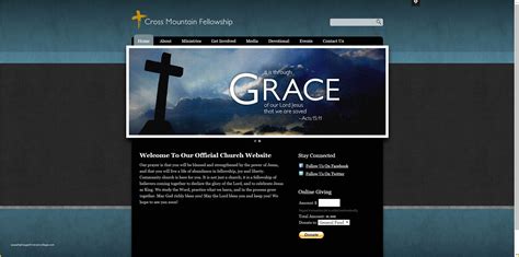 Christian Church Website Templates Free Download Of 30 Best Church Website Templates for ...