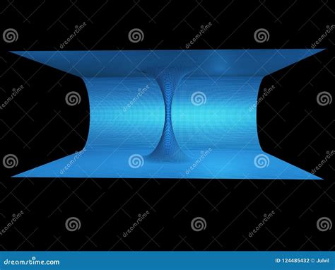 Illustration of wormhole. stock illustration. Illustration of great - 124485432