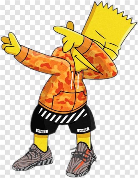 Bart Simpson Dab Gang The Simpsons - Season 1Bart Transparent PNG ...