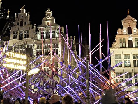 A trip to the Christmas market in Antwerp, Belgium