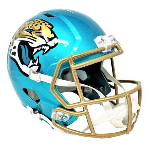 Trevor Lawrence Jacksonville Jaguars Signed Flash Replica Helmet Fanat ...