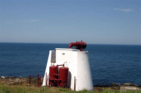 New Lighthouse And Fog Horn Photo / Picture / Image : Kinnaird Head Lighthouse Historic Buildings UK