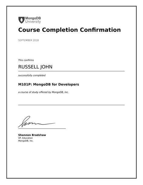 MongoDB University Courses - Cyber Kingdom of Russell John