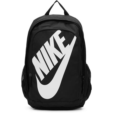 Nike - Black Hayward Futura Backpack | Nike bags, White backpack, Black ...