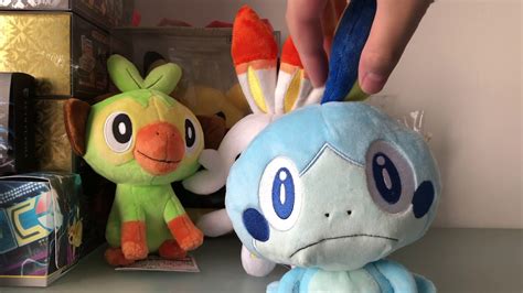 Pokemon Center Galar Region Starter Plushies and Alter Genesis Box - YouTube