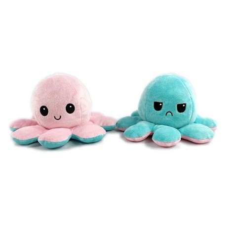 Reversible Flip Octopus Stuffed Plush Toy | UpBabyCare