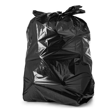 55 Gal Extra Large Black Trash Bags Garbage Yard Lawn Waste Heavy Duty ...