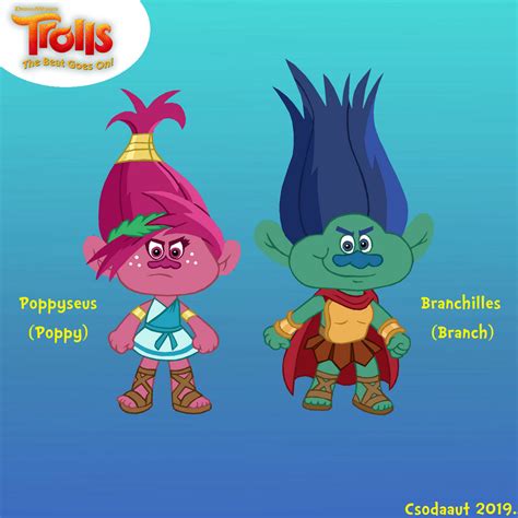 Poppy and Branch on DreamWorks-Trolls-FC - DeviantArt