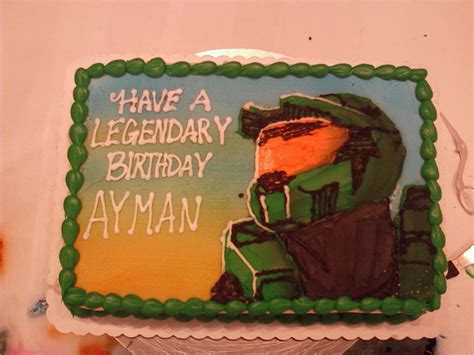 Halo Birthday Cake by KalePaksi on DeviantArt