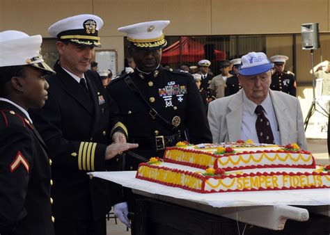 DVIDS - Images - 235th Marine Corps Birthday Cake Cutting Ceremony at ...