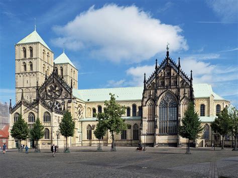 Facade Of A Cathedral, Munster Photograph by Panoramic Images - Pixels