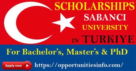 Sabanci University Scholarships in Turkey 2023 [Fully Funded] Free ...