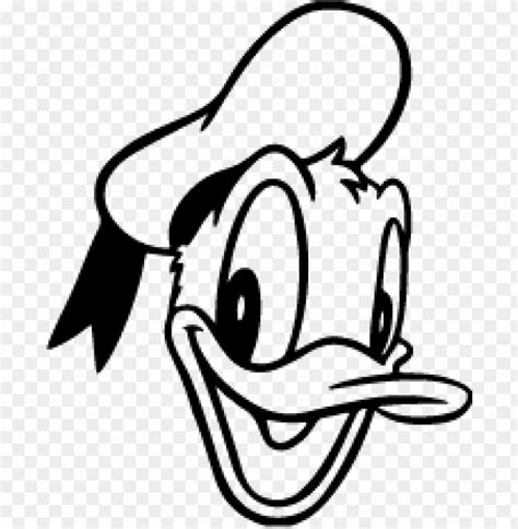 Free download | HD PNG donald duck black and white clipart png photo - 66165 | TOPpng