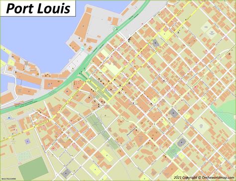 Port Louis Map | Mauritius | Detailed Maps of Port Louis