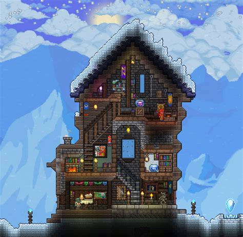 I made the Tinkerer and the Mechanic a winter cabin to live together in ...