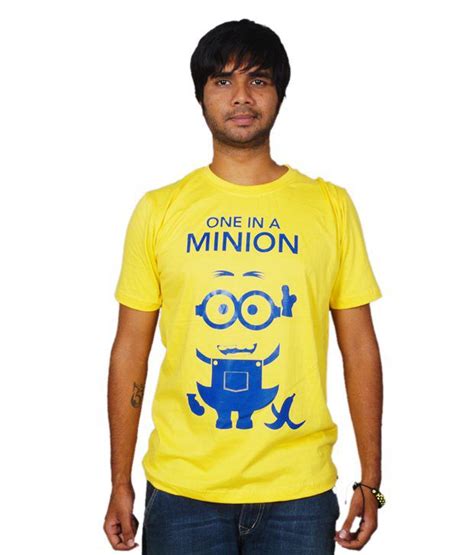 Whozhigh One In A Minion T-shirt - Buy Whozhigh One In A Minion T-shirt Online at Low Price ...