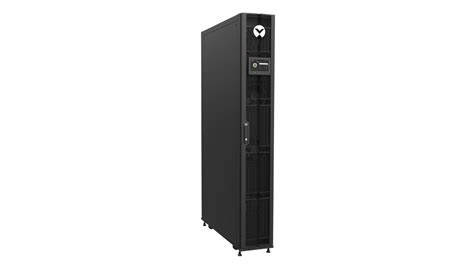 CRD102-1D00A | Vertiv Rack Cooling Unit for Cabinets, Cooling Capacity 3.8kW, 42U, Metal, Black ...