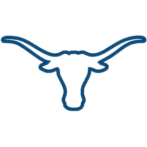 Longhorn Head Silhouette free image download