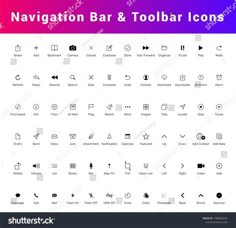 13 Home Nav Bar Images, Stock Photos & Vectors | Shutterstock